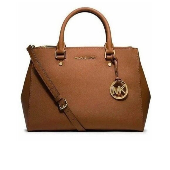 Michael Kors Womens Jet Set Chain Soft Genuine Leather Shoulder Tote Bag - Picture 5 of 16